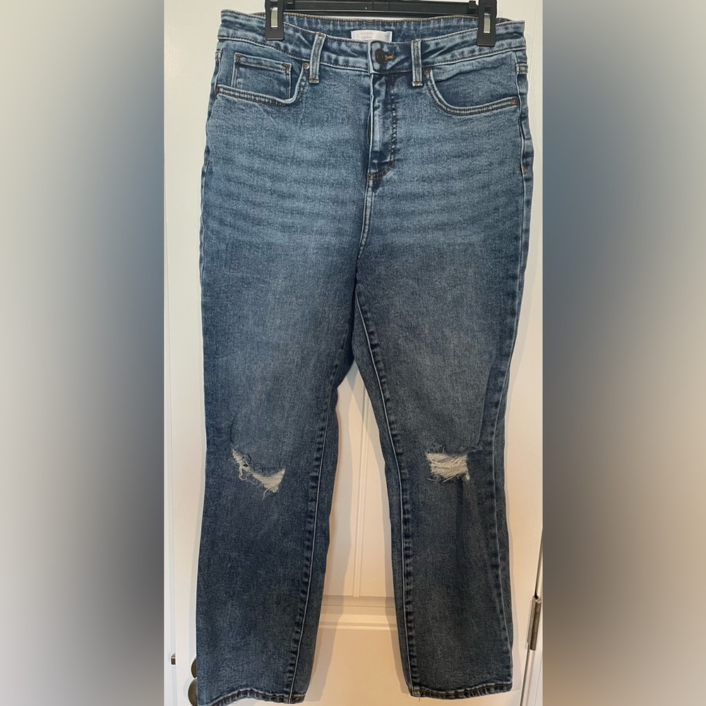 Lauren Conrad High waisted straight leg jeans size 10
